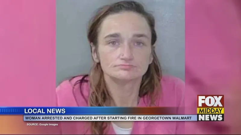 Woman Charged After Reportedly Starting Fire In Georgetown Walmart