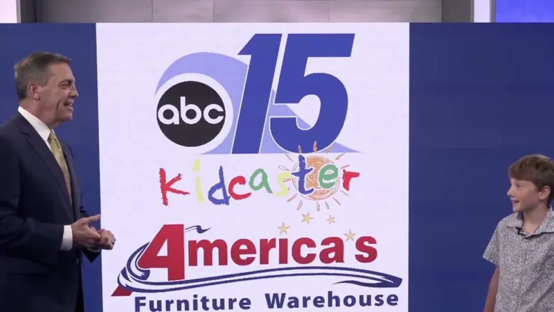 ABC 15 KidCaster of the week plays in a steel band and wants to be president