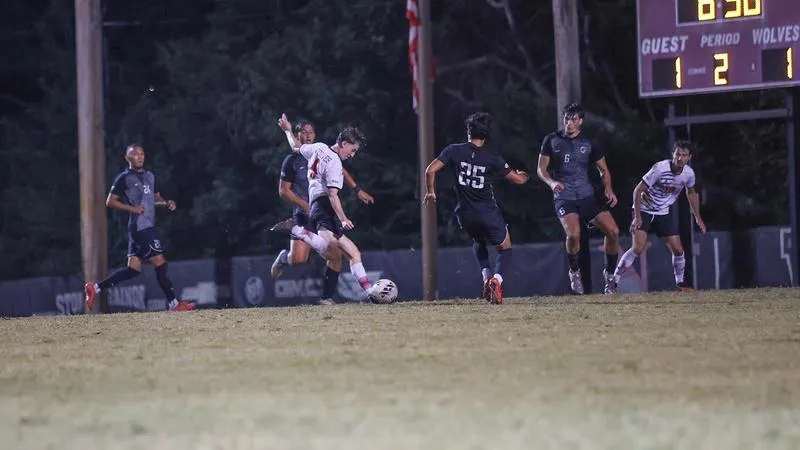 Wolves Battle No. 6 Anderson to Thrilling 2-2 Draw
