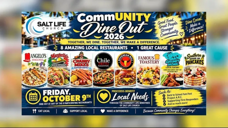 Pay It Forward through the Annual CommUNITY Dine Out Event