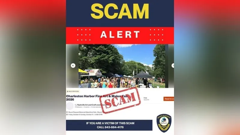 Mount Pleasant police investigating scam tied to fake waterfront park event