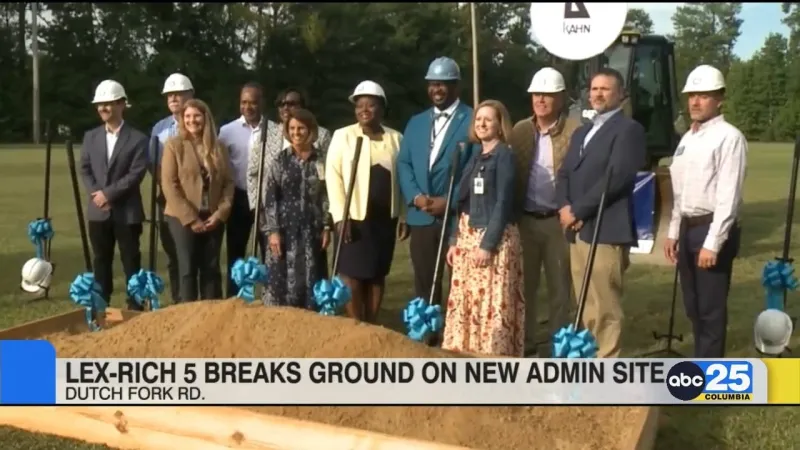 Lexington-Richland Five breaks ground on new Administrative Center