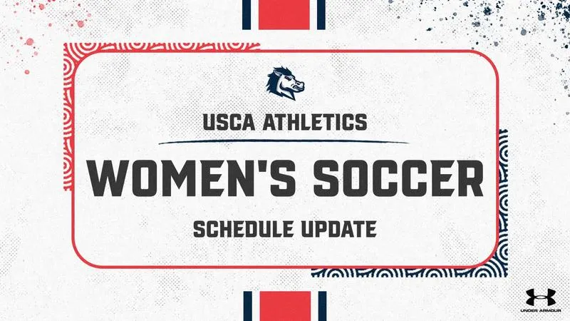 USCA Women's Soccer Announces Schedule Change