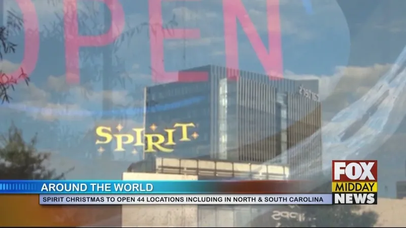 Spirit Christmas Stores To Open 44 Locations Across 15 States