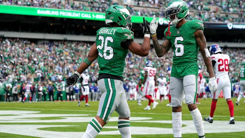 Eagles Head To London Without Saquon Barkley, DeVonta Smith vs. Jaguars