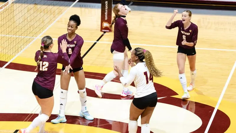 Eagles Take Sixth Straight With Four-Set Win at Radford