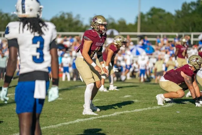 Erskine Football | Fleet slowed by UNC Pembroke