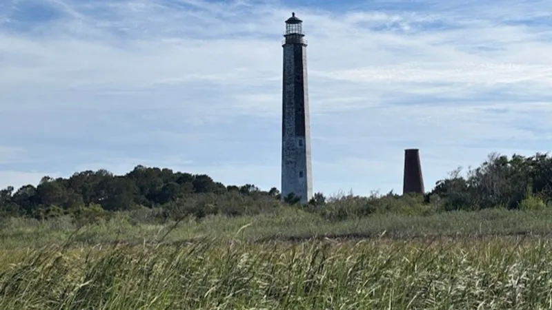 Restoration effort launches to stabilize Cape Romain Main Light Station near Bulls Bay