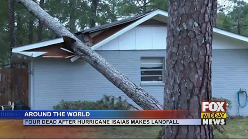 Four Deaths Reported Following Hurricane Isaias