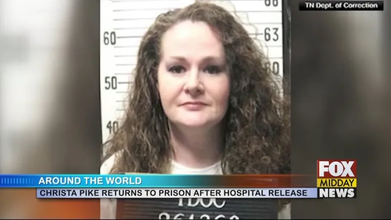 Christa Pike Released From Hospital, Returned To Prison