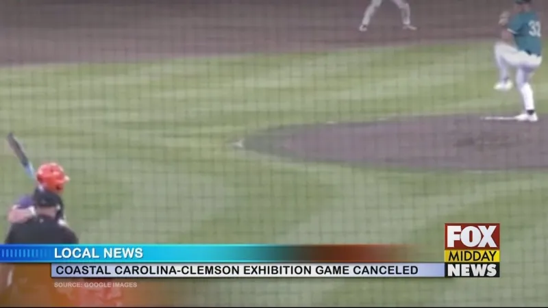 Weather Prompts CCU vs. Clemson Baseball Exhibition Cancelation
