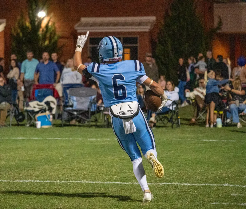Wilson Hall breaks away late for 63-35 win over Spartanburg Christian