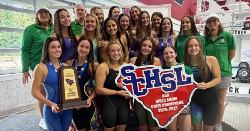 Local swimmers capture state gold in SCHSL, SCISA