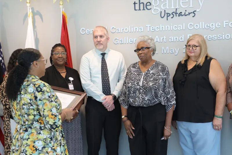 Central Carolina Technical College earns Bronze Standard Award for Veterans Upward Bound program