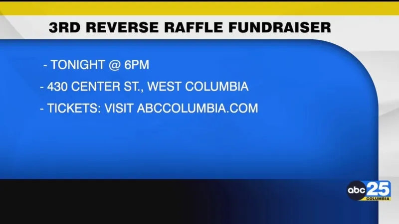 West Columbia Beautification Foundation's 3rd annual Reverse Raffle Fundraiser