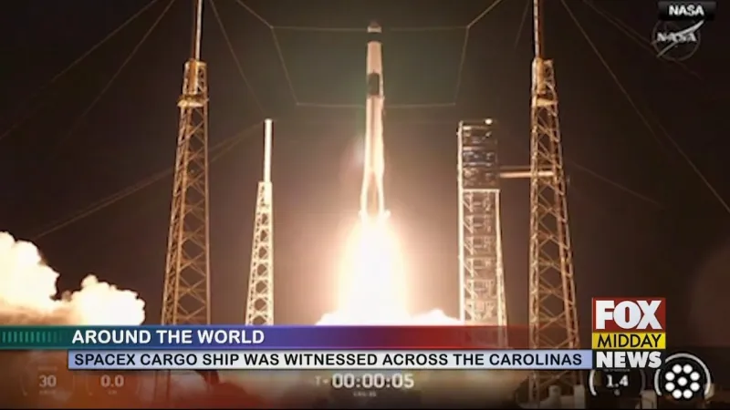SpaceX Launches Cargo Ship That Was Visible Across Several States