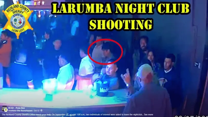 Richland County deputies searching for 2 people of interest in LaRumba shooting