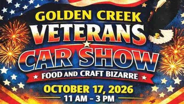 Golden Creek Veterans car show set for Oct. 17