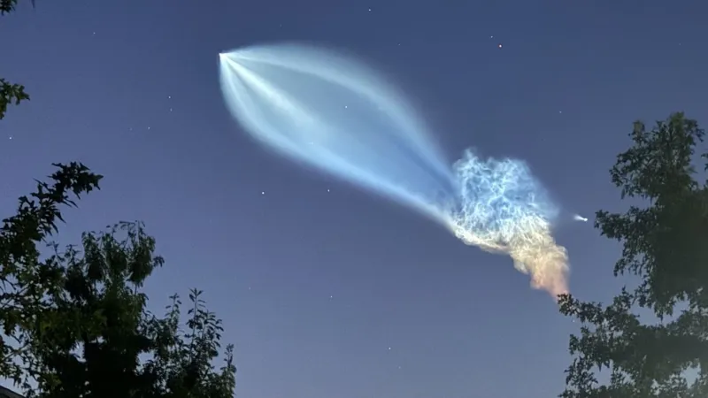 GALLERY: SpaceX Falcon 9 rocket launch lights up Lowcountry sky