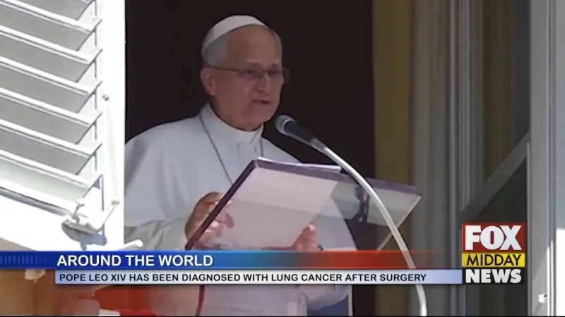 Pope Leo XIV Diagnosed With Lung Cancer
