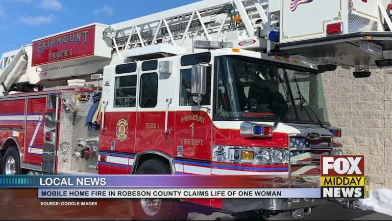 Mobile Home Fire In Robeson Co. Claims Life Of One Woman