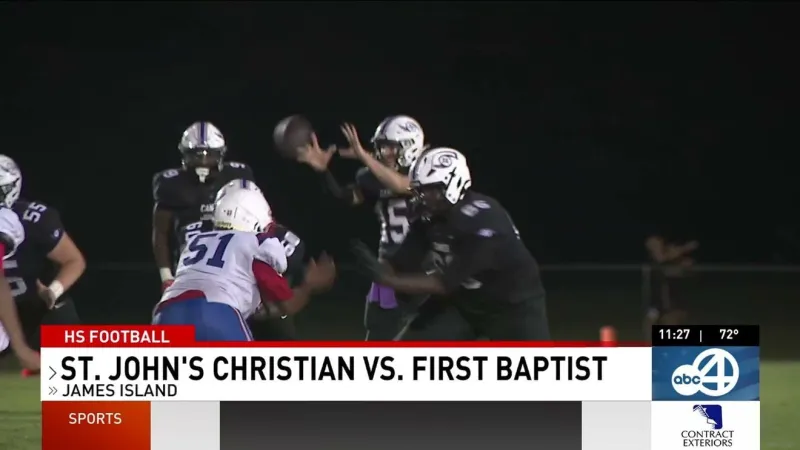 St. John's Christian vs. First Baptist | Week 8 highlights