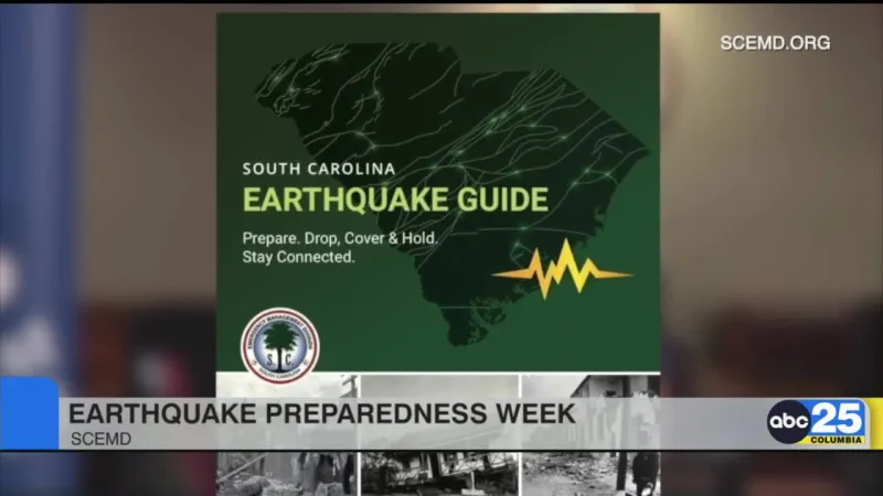 State emergency officials remind residents how to stay safe in case an earthquake hit