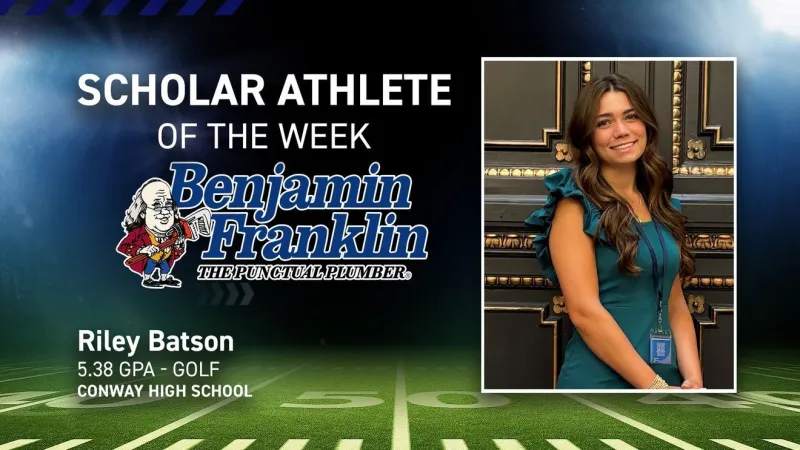 Conway High School golf player named FNR Scholar Athlete