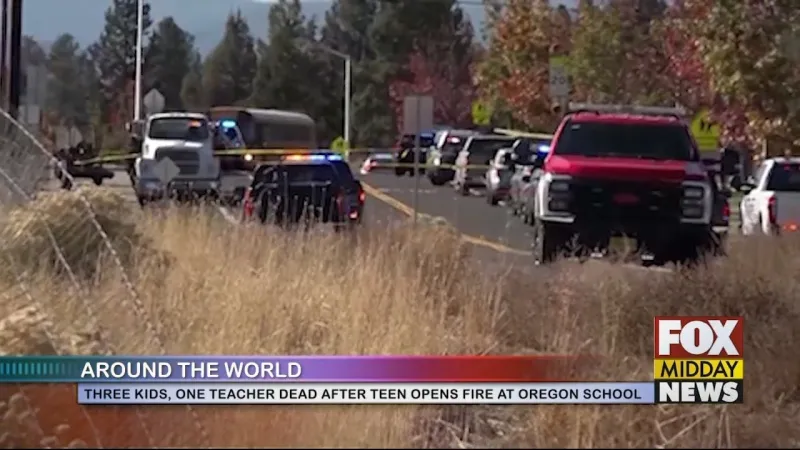 Oregon School Shooting Claims Life Of Three Children And One Teacher
