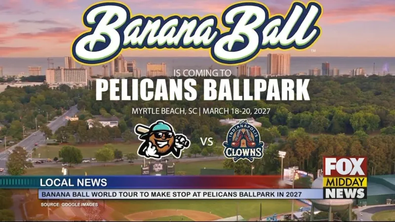 The Banana Ball World Tour Is Coming To The Grand Strand