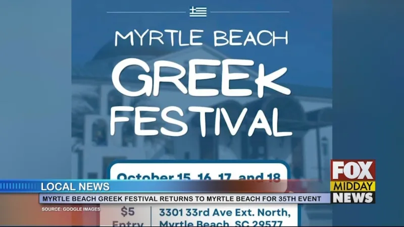 35th Annual Myrtle Beach Greek Festival
