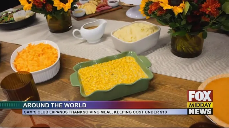 Sam's Club Thanksgiving Meal Deal To Feed More People This Year