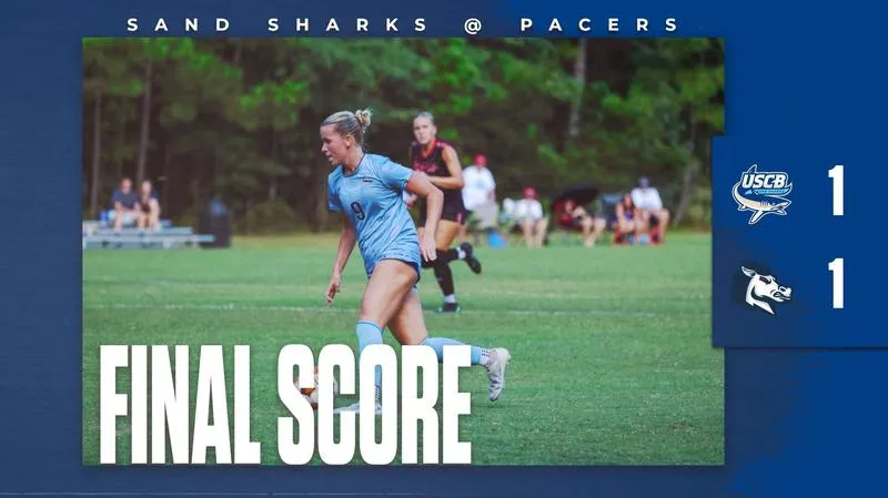 Barrett's Late Goal Leads USCB to 1-1 Draw