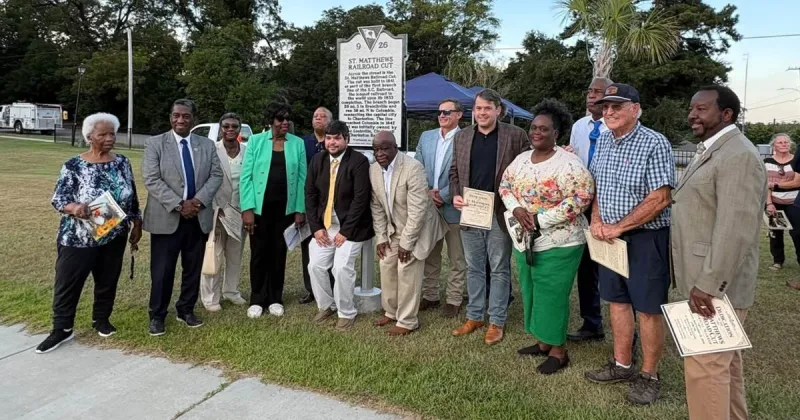 St. Matthews marker recognizes enslaved workers' legacy