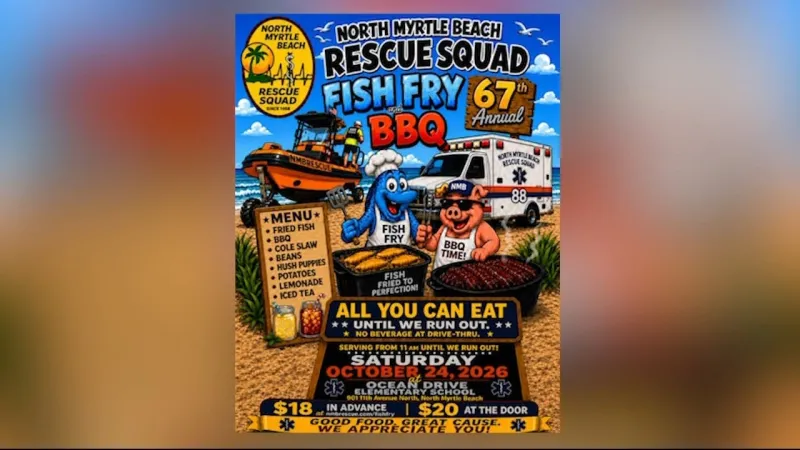 NMB Rescue Squad to Host 67th Annual Fish Fry