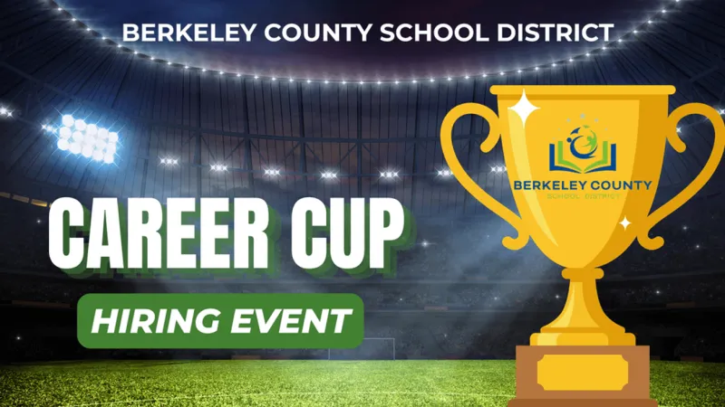 Berkeley County School District to host Career Cup hiring event Oct. 22 at main office