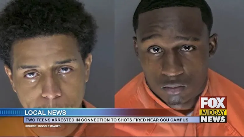 Two People Arrested In Connection To Shots Fired Near CCU Campus