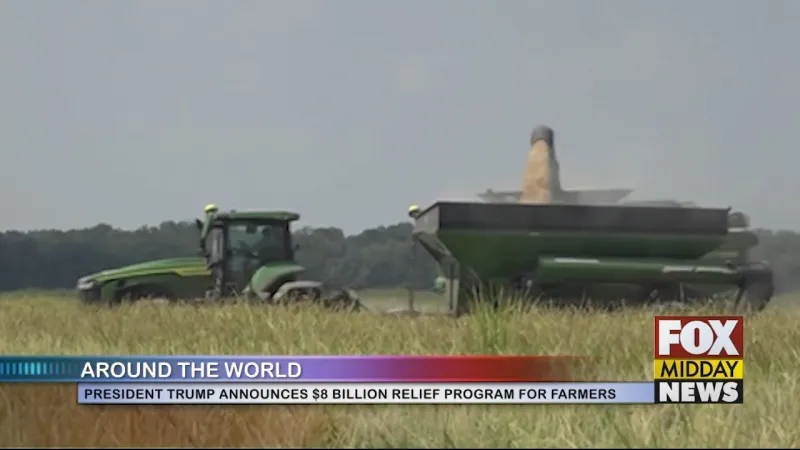 Trump Announces New Relief Program For Farmers