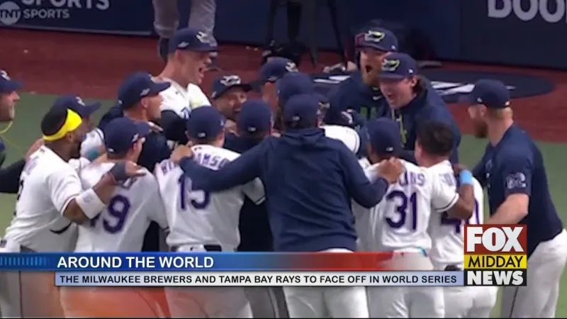 Brewers And Rays To Meet In The 2026 World Series