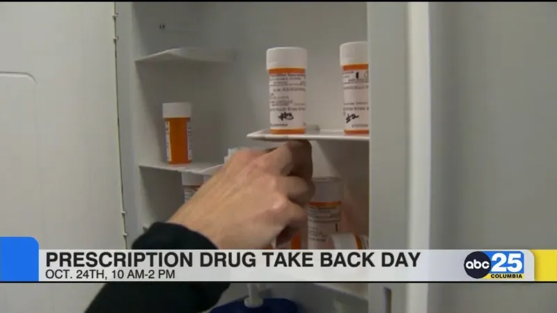 Prescription Drug Take Back Day to be held over weekend