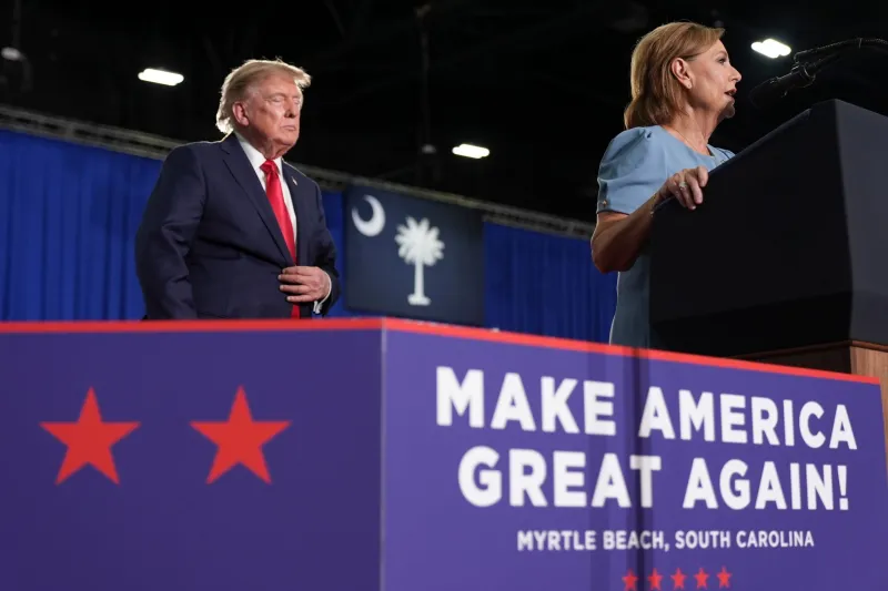 Trump brings a last-minute rally boost to Darline Graham in South Carolina's US Senate race