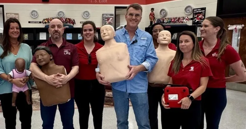 Hartsville High receives cardiac emergency response plan
