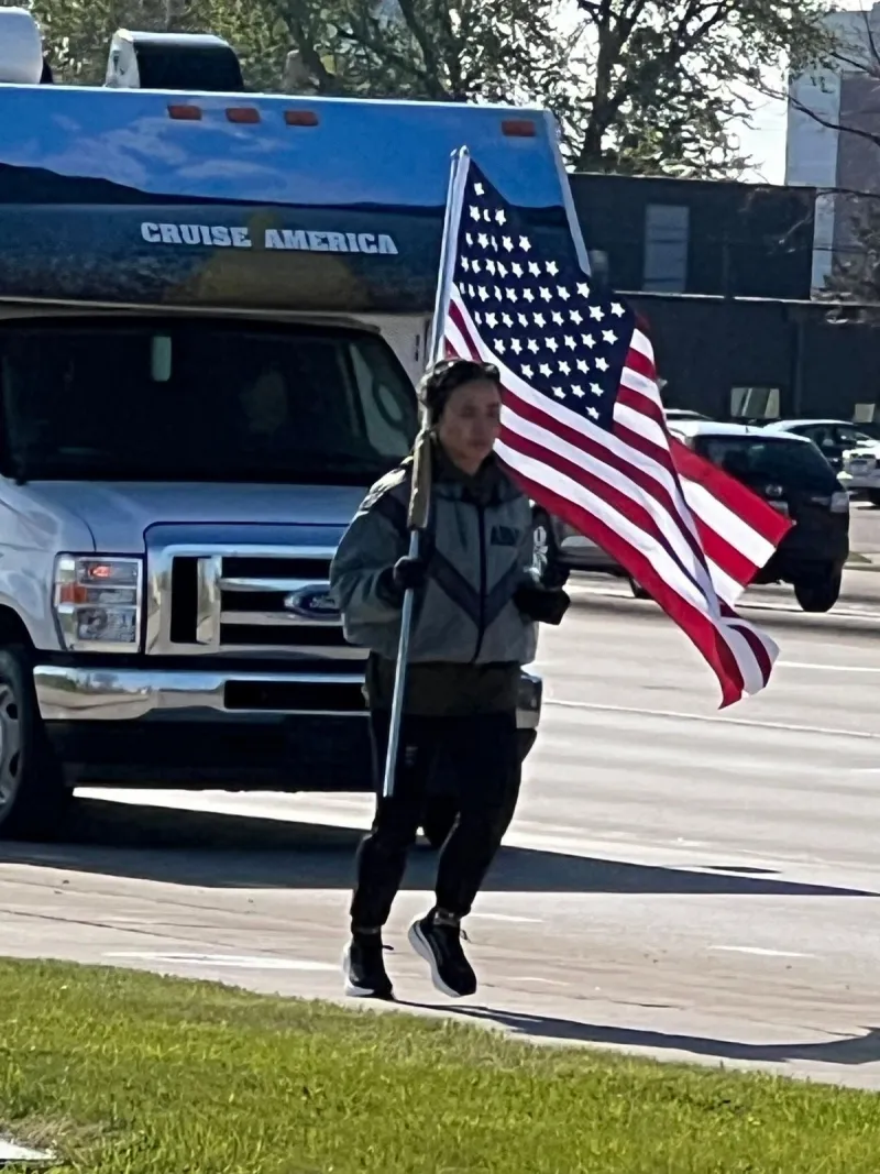 South Dakota Woman Begins 450-mile Run To Salute Our Heroes
