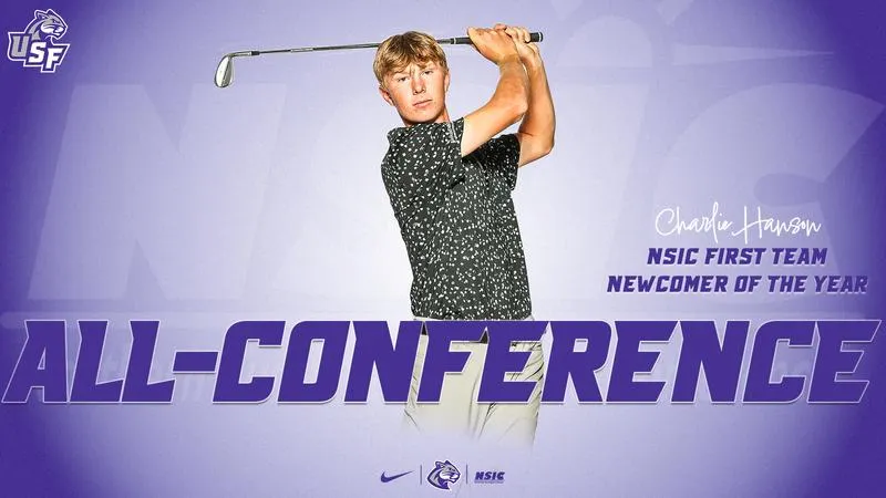 Hanson Earns NSIC First Team, Named Newcomer of the Year