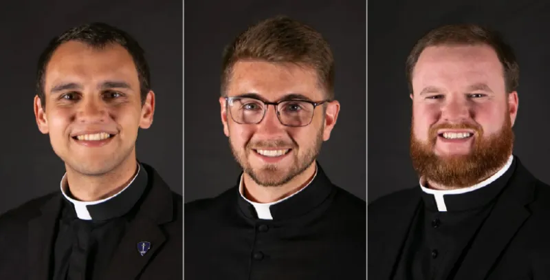 Three men set to be ordained this May