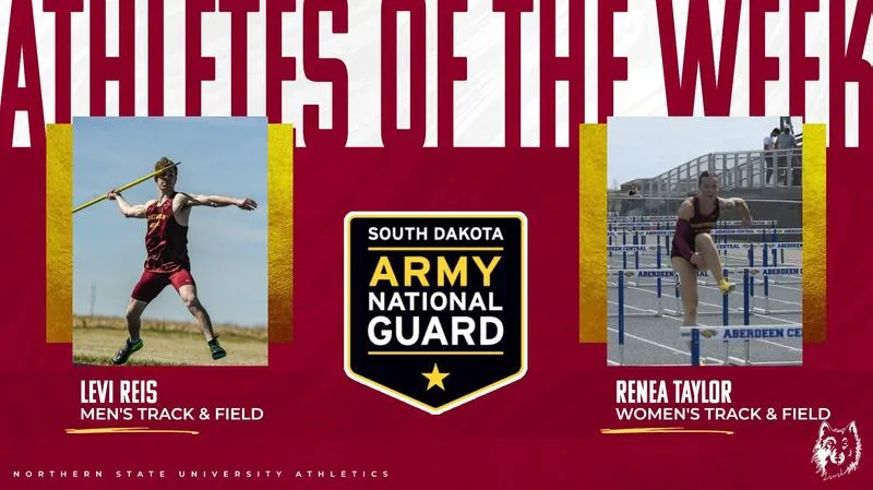 REIS, TAYLOR NAMED ARMY NATIONAL GUARD ATHLETES OF THE WEEK