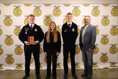Members Shine in FFA Career Development Events