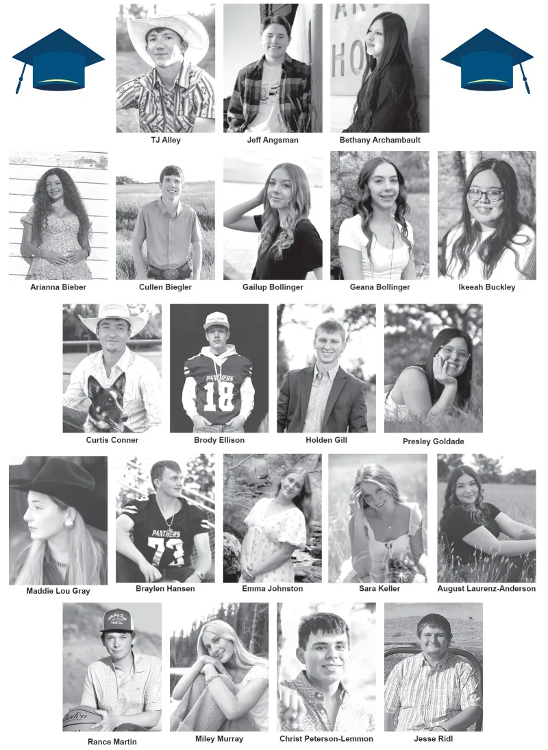 CONGRATS 2026 TIMBER LAKE GRADUATES