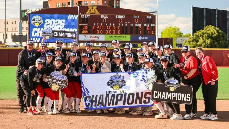 South Dakota Wins Program's First Summit League Tournament Title