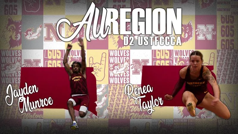 MUNROE, TAYLOR EARN ALL-REGION OUTDOOR HONORS